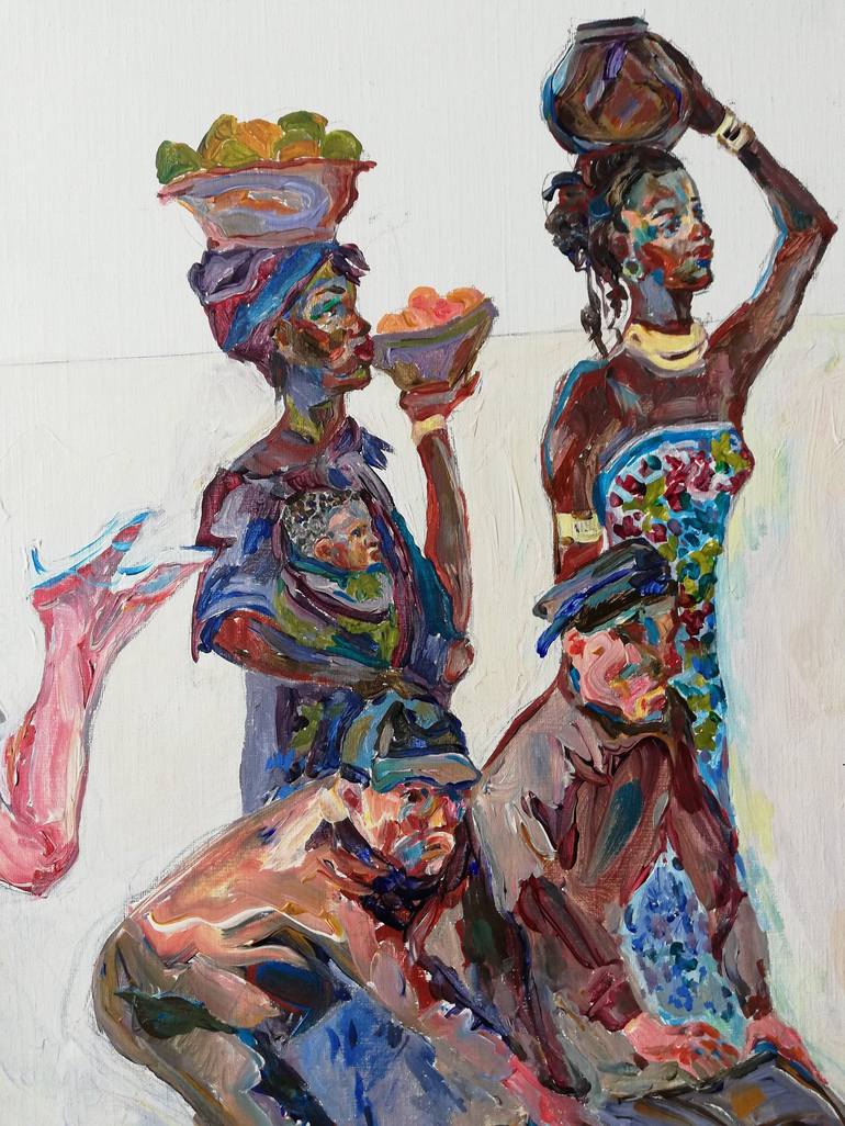 Original Figurative Boat Painting by Jelena Djokic