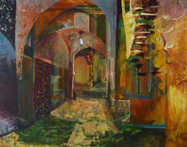 Print of Expressionism Cities Paintings by Marian de Wit