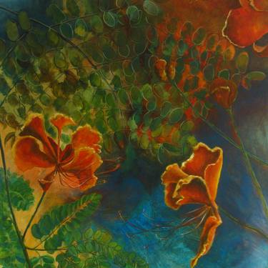 Original Expressionism Nature Paintings by Marian de Wit