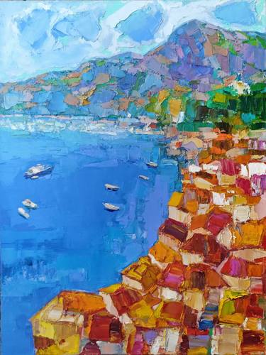 Original Expressionism Landscape Paintings by Ruslan Khais