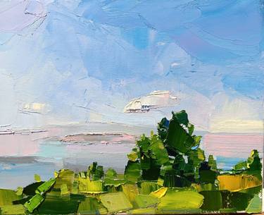 Original Impressionism Seascape Paintings by Ruslan Khais