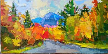 Original Impressionism Landscape Paintings by Ruslan Khais