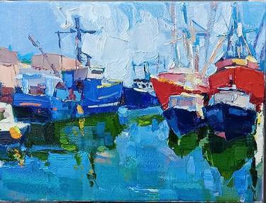 Original Impressionism Water Paintings by Ruslan Khais