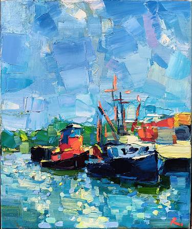 Original Seascape Paintings by Ruslan Khais