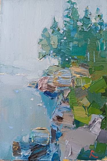 Original Impressionism Landscape Paintings by Ruslan Khais