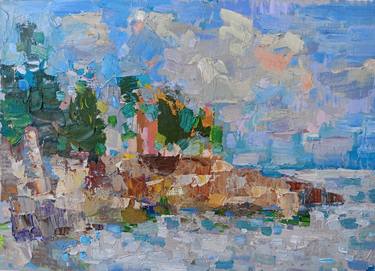 Original Impressionism Landscape Paintings by Ruslan Khais