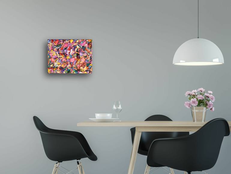 Original Abstract Expressionism Abstract Painting by Ruslan Khais