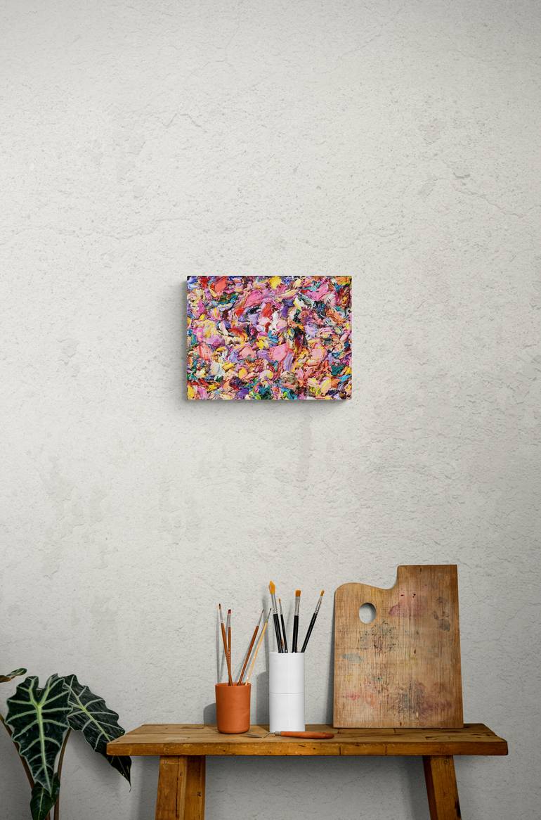 Original Abstract Expressionism Abstract Painting by Ruslan Khais