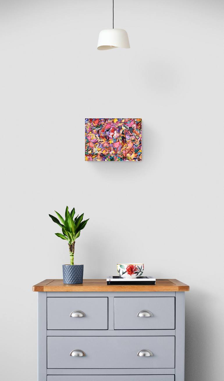 Original Abstract Expressionism Abstract Painting by Ruslan Khais