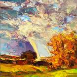 Landscape with Rainbow by Ruslan Khais