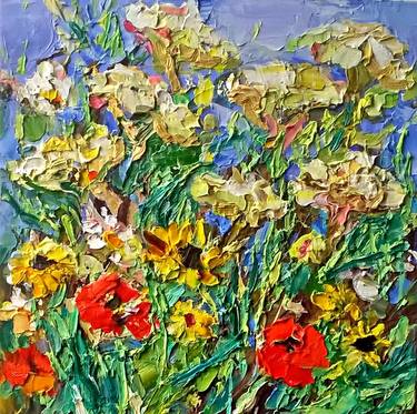 Original Floral Paintings by Ruslan Khais