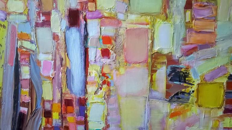 Original Abstract Painting by Ruslan Khais