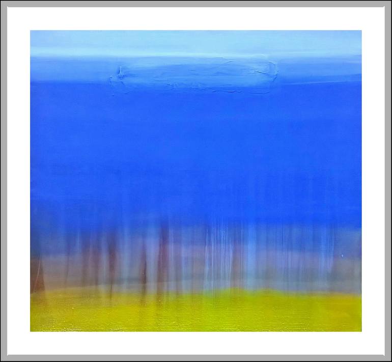 Original Abstract Landscape Painting by Ruslan Khais