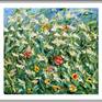 An original oil on canvas landscape painting.
This painting is a part of the series dedicated to the summer wildflowers and grasses, blooming and blossoming.
The master-quality material has been used. Heavy impasto builds by brushes and palette knives. Edges of the painting are covered with archival white linen tape for a clean contemporary look. No need for framing. It is ready to hang. Signed on the back.
A Certificate of Authenticity is included.