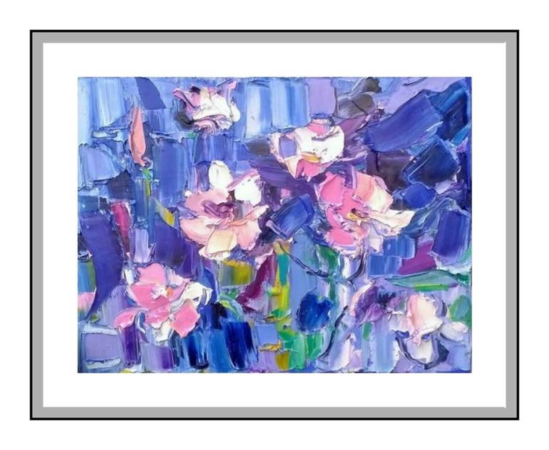 Original Floral Painting by Ruslan Khais