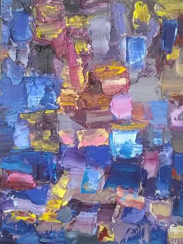 Original Abstract Paintings by Ruslan Khais