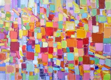 Original Abstract Paintings by Ruslan Khais