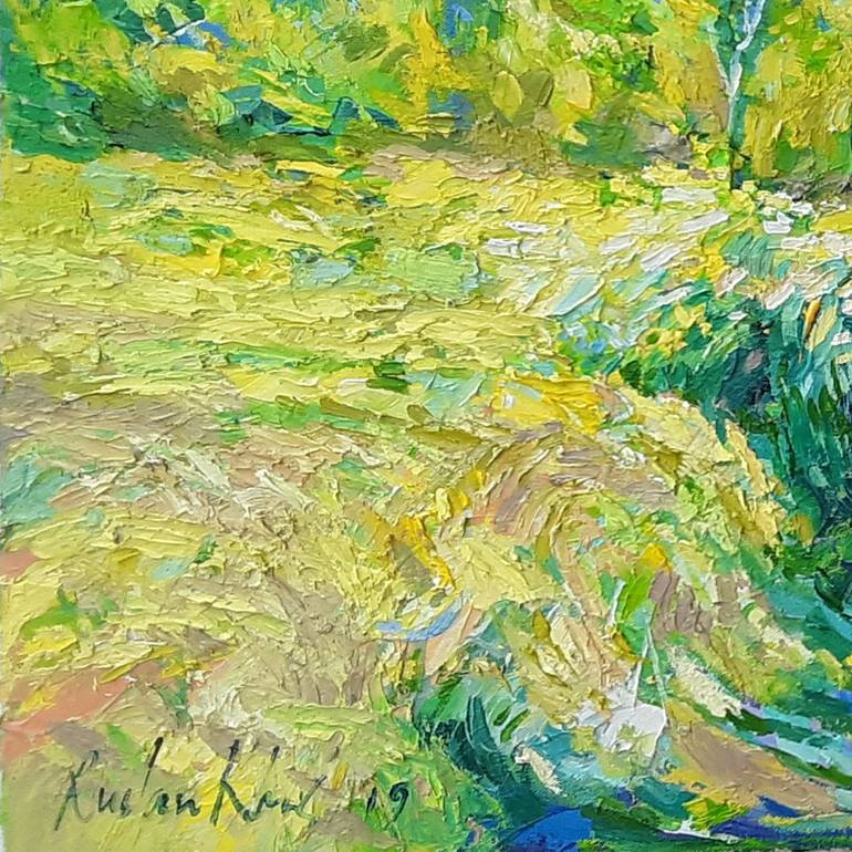 Original Impressionism Landscape Painting by Ruslan Khais