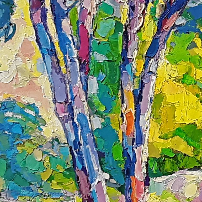 Original Impressionism Landscape Painting by Ruslan Khais