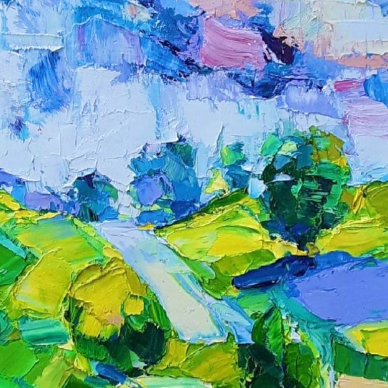 Original Landscape Painting by Ruslan Khais