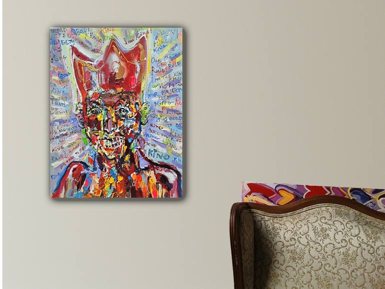 Original Expressionism Graffiti Painting by Ruslan Khais