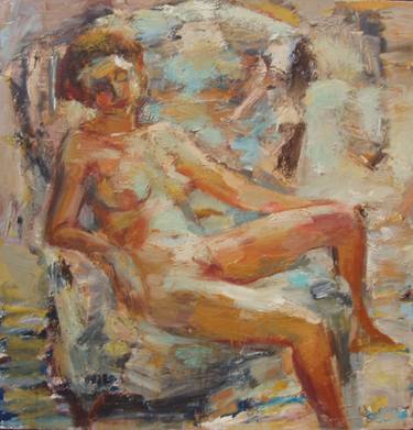 Original Figurative Nude Paintings by Ruslan Khais