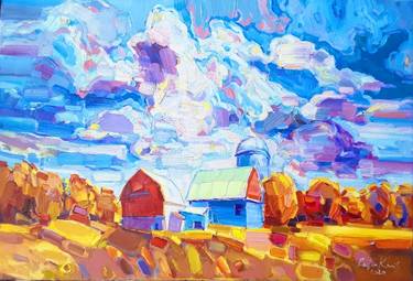 Original Landscape Paintings by Ruslan Khais