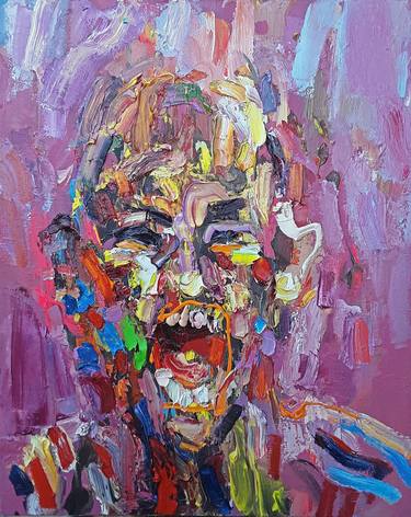 Original Expressionism People Paintings by Ruslan Khais