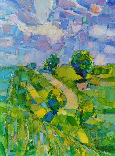 Country Road. Tapestry Of Spring. thumb