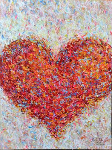 Saatchi Art Artist Ruslan Khais; Paintings, “LAVISH HEART” #art