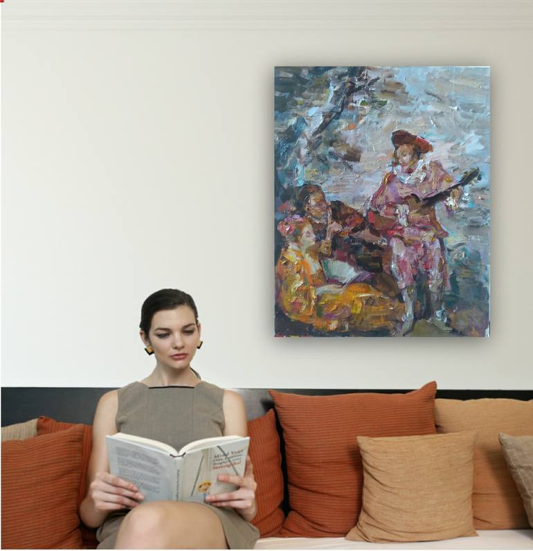 Original Contemporary Pop Culture/Celebrity Painting by Ruslan Khais
