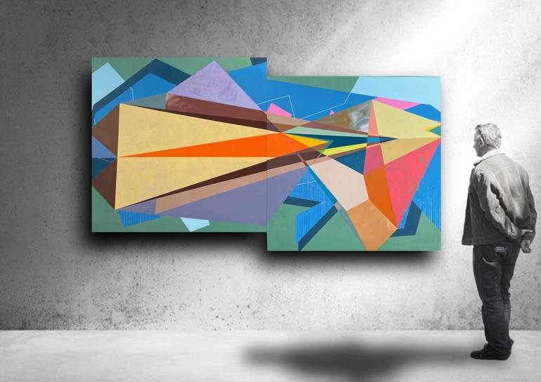 Original Abstract Painting by marcio costa
