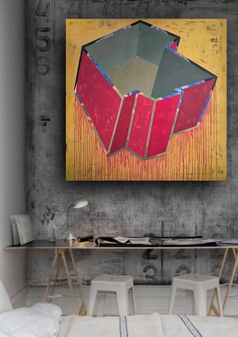 Original Abstract Painting by marcio costa