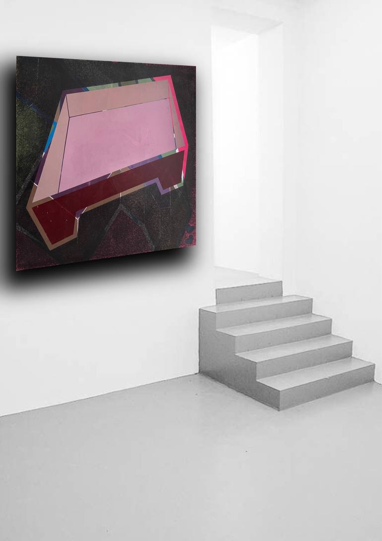 Original Abstract Painting by Marcio Costa