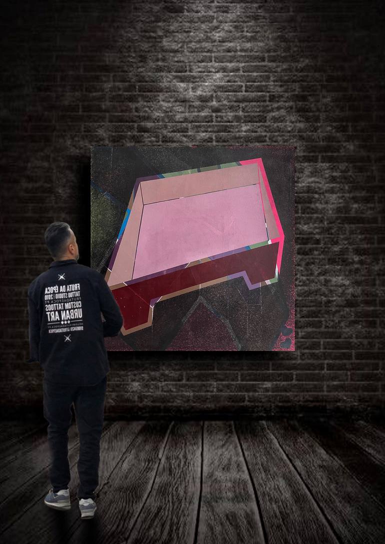 Original Abstract Painting by Marcio Costa