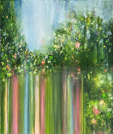 Original Abstract Nature Paintings by Kez Robinson