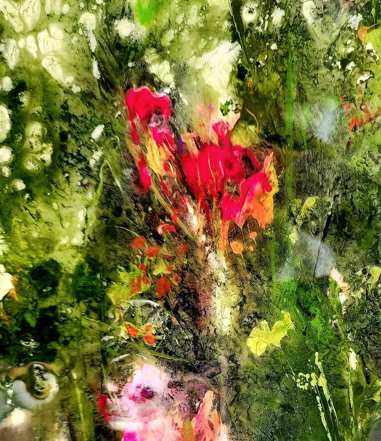 Original Abstract Nature Painting by Kez Robinson