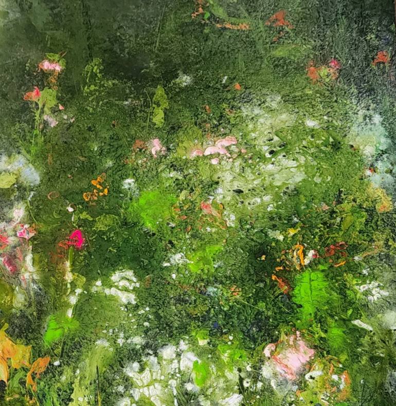 Original Abstract Nature Painting by Kez Robinson
