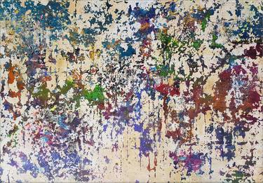 Original Abstract Expressionism Graffiti Paintings by Kez Robinson