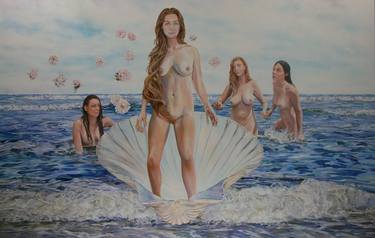 Original Realism Nude Paintings by Peter Goodhall