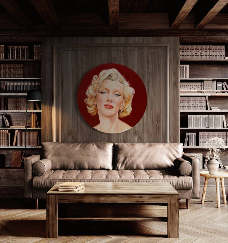 Original Portraiture Pop Culture/Celebrity Painting by Peter Goodhall