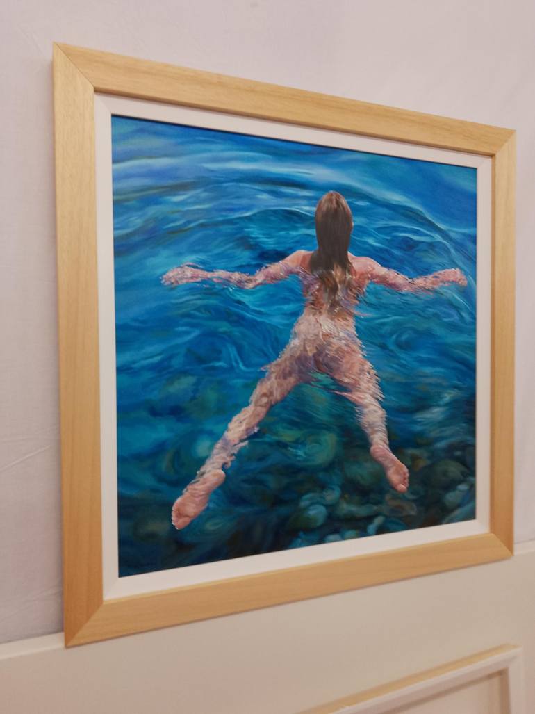 Original Contemporary Nude Painting by Peter Goodhall