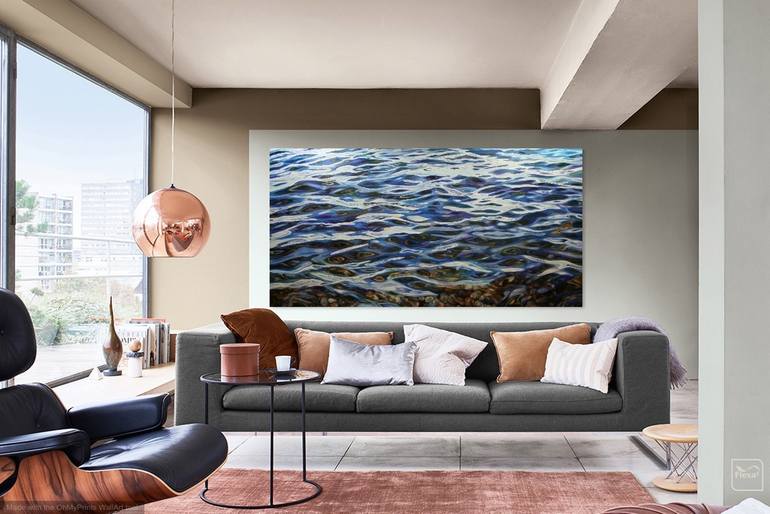 Original Photorealism Water Painting by Peter Goodhall