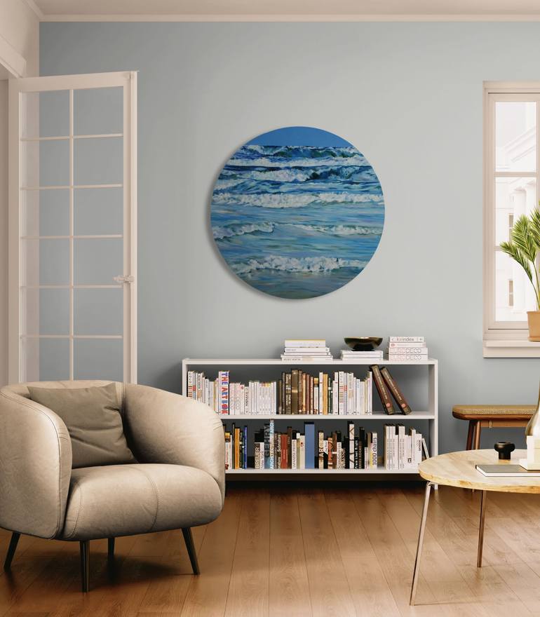 Original Impressionism Water Painting by Peter Goodhall