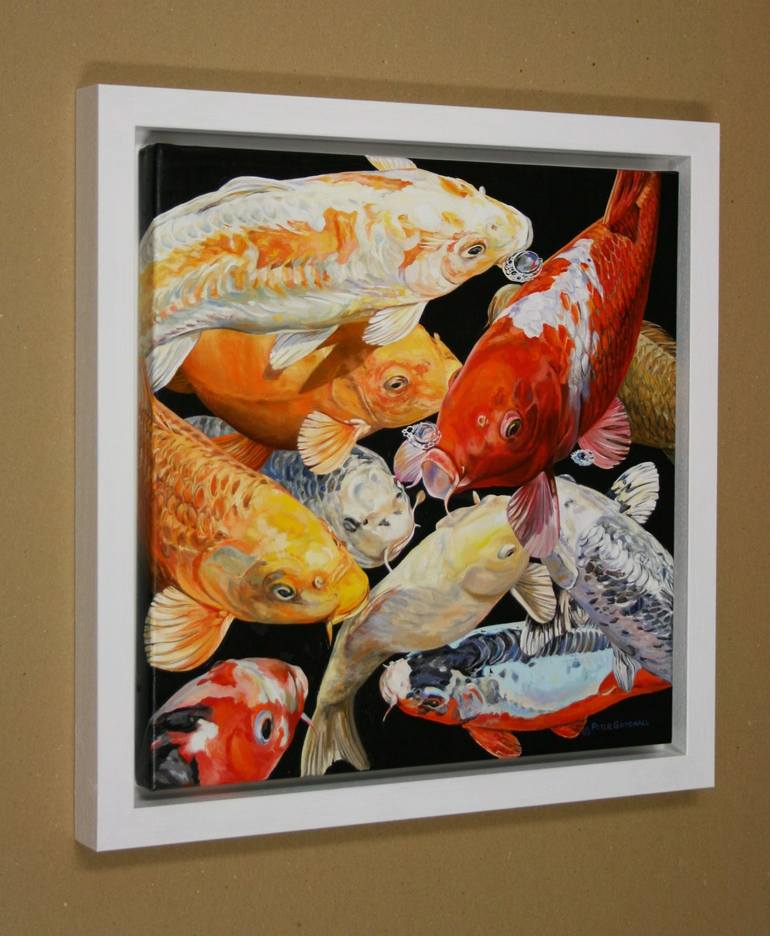Original Realism Fish Painting by Peter Goodhall