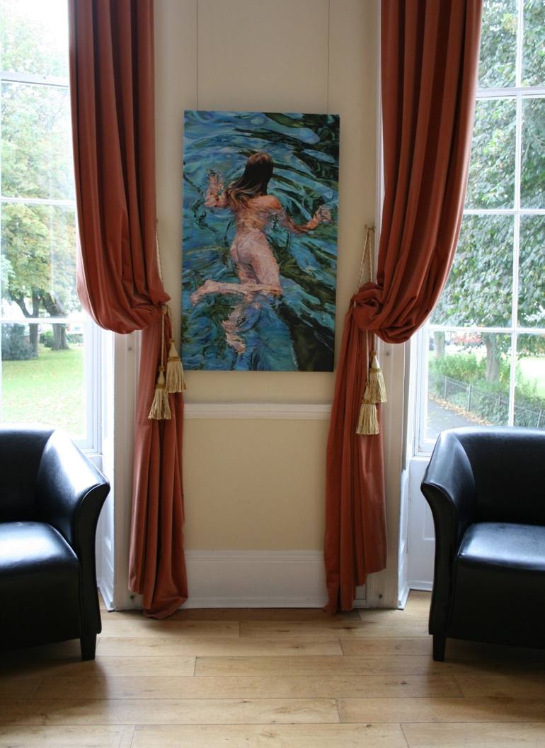 Original Realism Nude Painting by Peter Goodhall