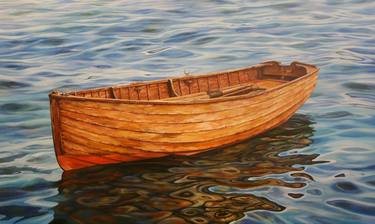 Original Realism Boat Paintings by Peter Goodhall