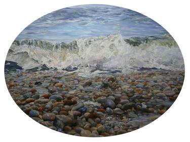 Original Fine Art Beach Paintings by Peter Goodhall