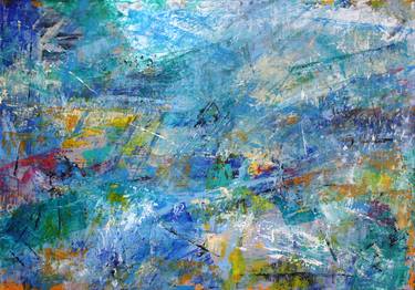 Original Abstract Expressionism Abstract Paintings by Kathryn Davey