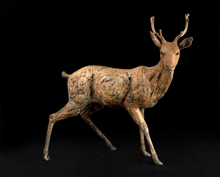 Original Figurative Animal Sculpture by Knox Field
